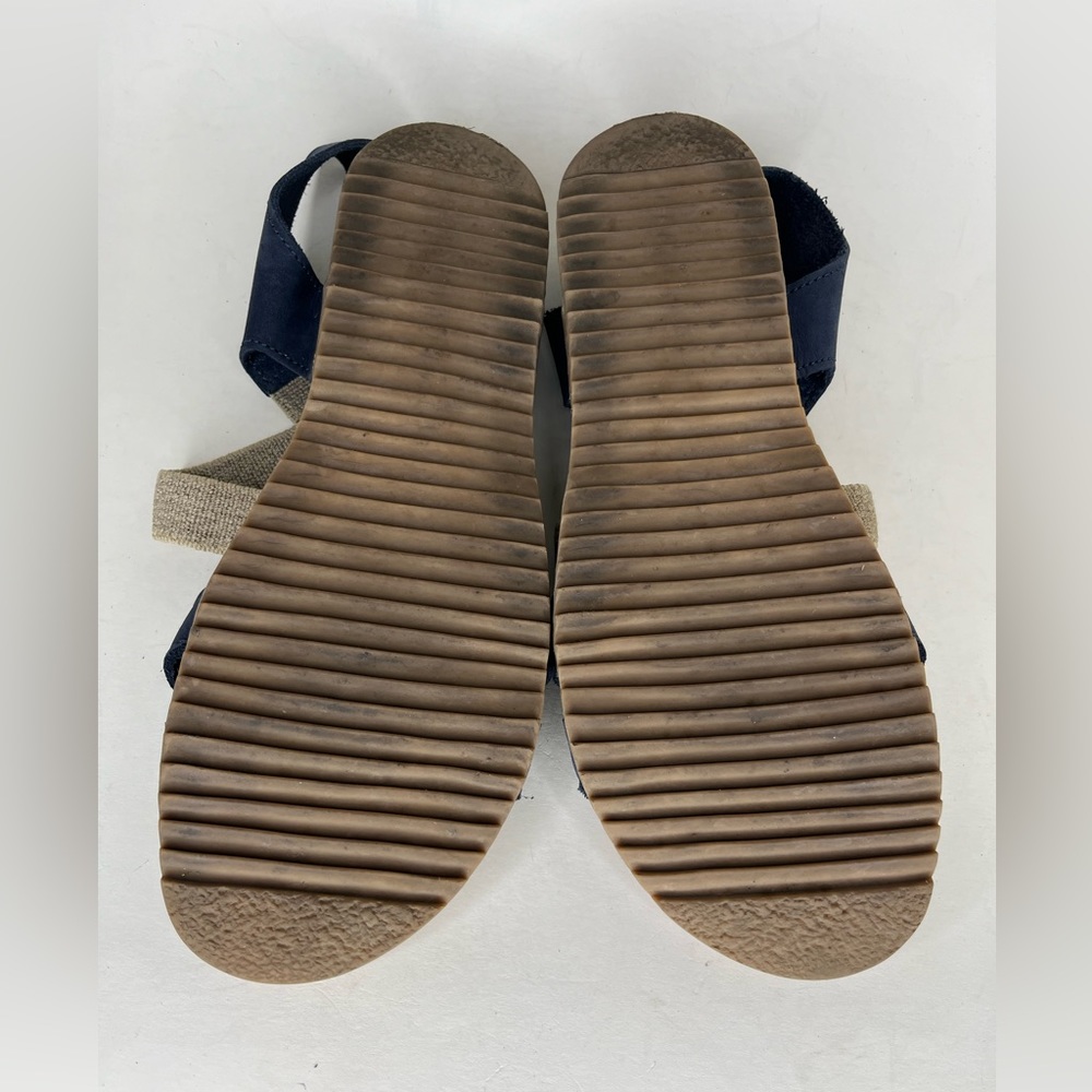 bionatura sandals Women Size 39 US 8 Blue/tan Leather/textile Upper - Picture 14 of 15